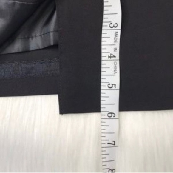 Worthington black skirt size 10P petite pockets 10 - Picture 3 of 6